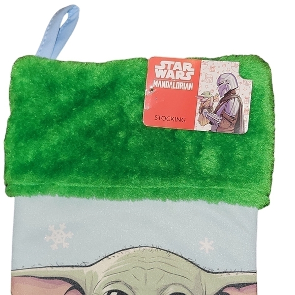 Star Wars Mandalorian Christmas stocking New with tags - Picture 4 of 7